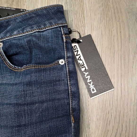 DKNY High Rise Skinny Ankle Jeans New with Tags Size 30/10 - Picture 3 of 6